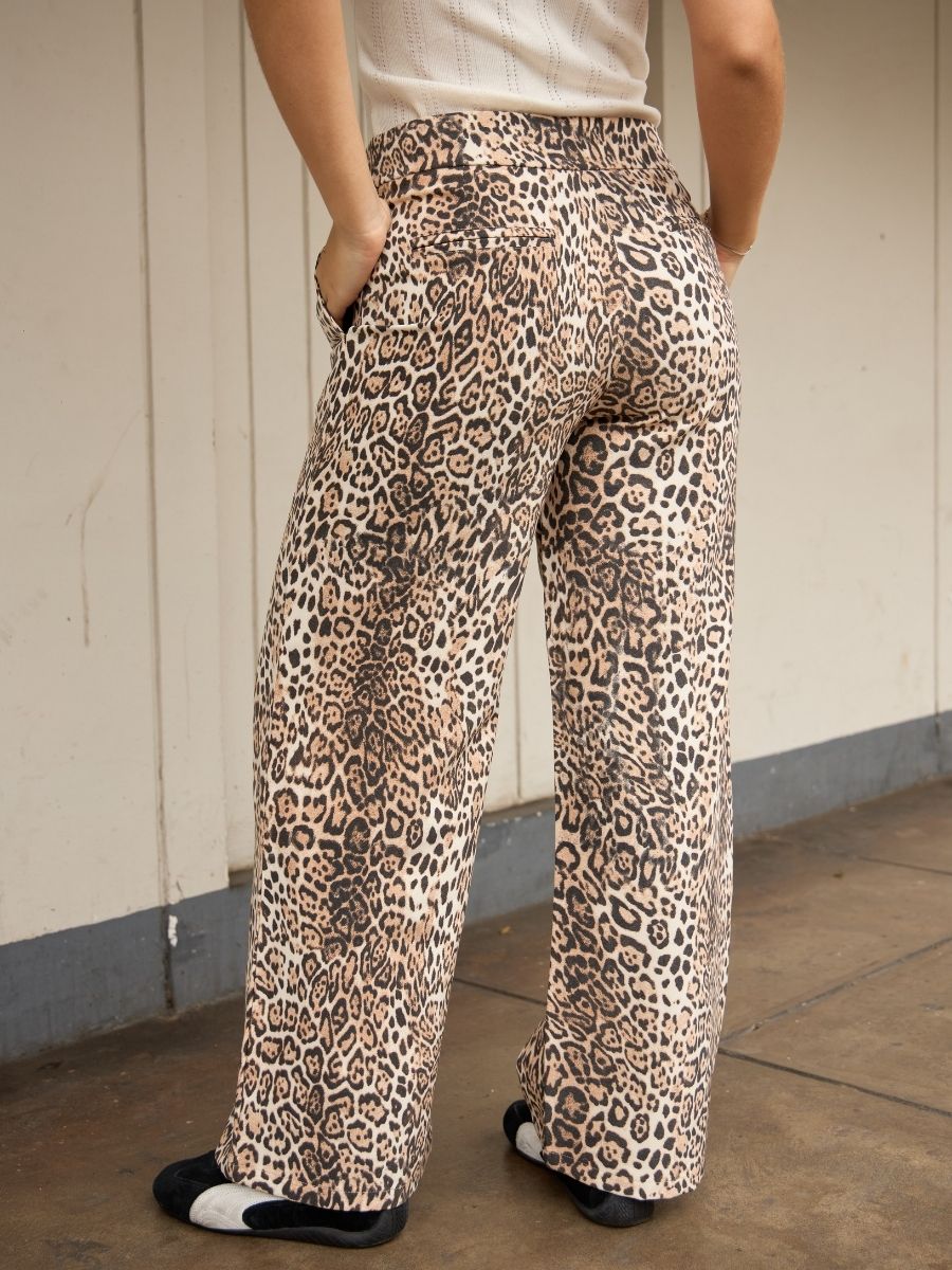 Wide Leg Print