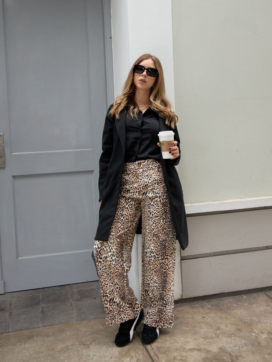 Wide Leg Print