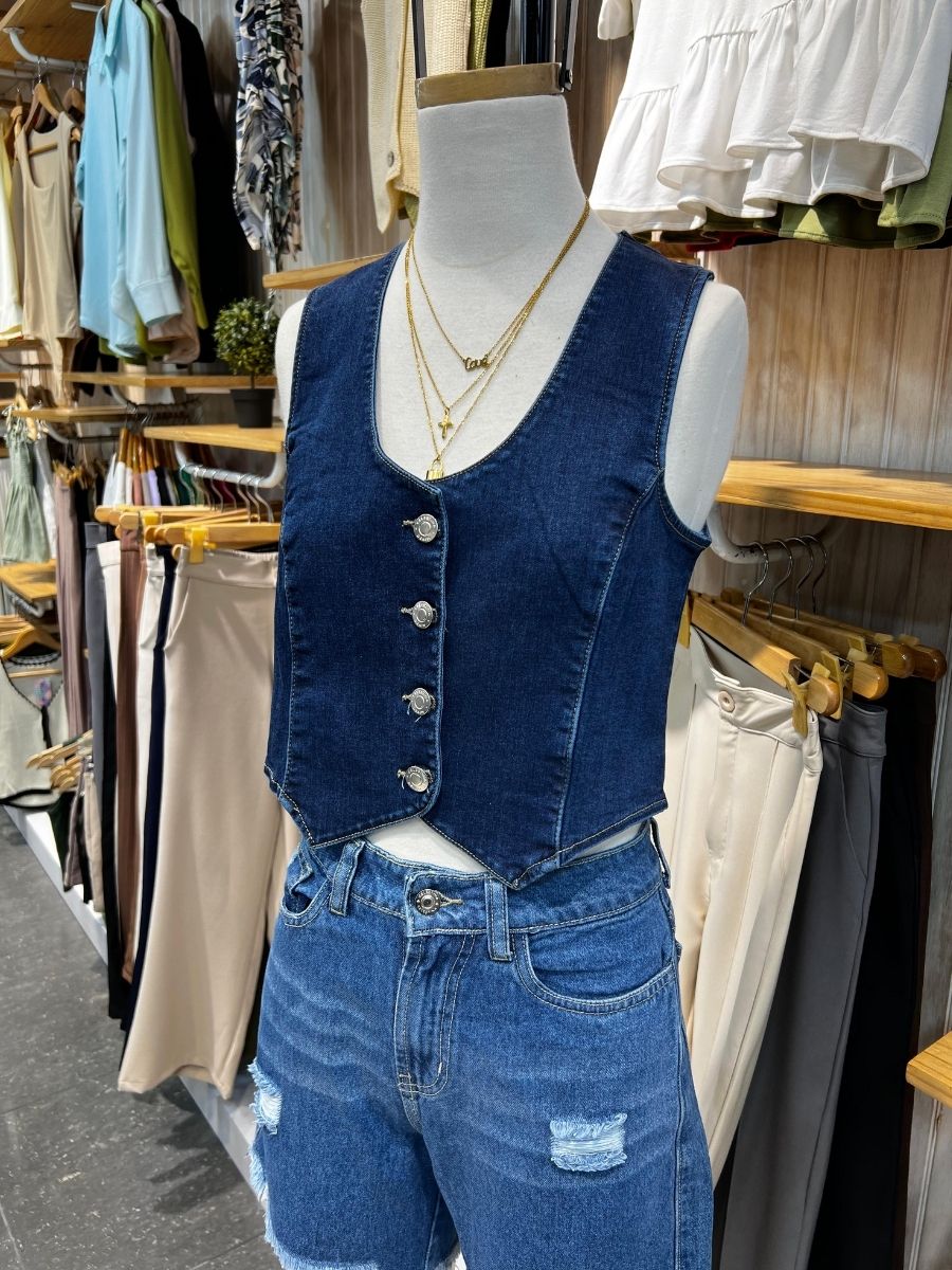 CHALECO DENIM